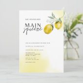 Invitation principale de la douche nuptiale Squeez (Debout devant)