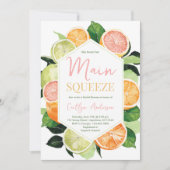 Invitation principale de la douche nuptiale Squeez (Devant)