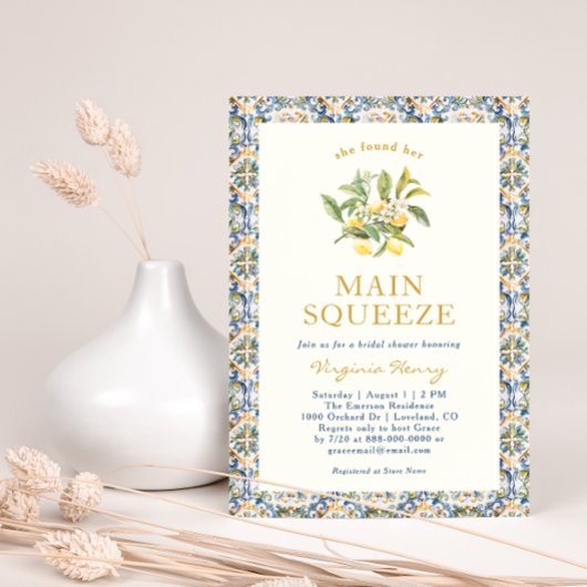Invitation principale de Squeeze