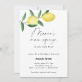 Invitation principale de Squeeze de Mama Baby show (Devant)