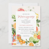 Invitation principale Squeeze Citrus nuptiale douc (Devant)