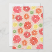 Invitation principale Squeeze Citrus nuptiale douc (Dos)