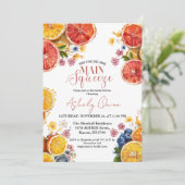 Invitation principale Squeeze Citrus nuptiale douc (Debout devant)
