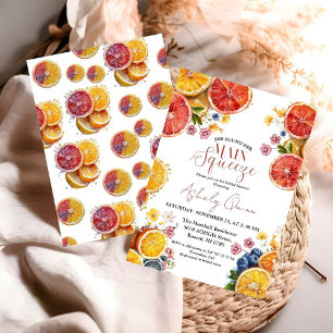 Invitation principale Squeeze Citrus nuptiale douc
