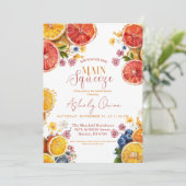 Invitation principale Squeeze Citrus nuptiale douc (Debout devant)