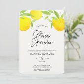 Invitation principale Squeeze Citrus nuptiale douc (Debout devant)