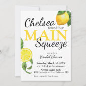 Invitation principale Squeeze Lemon Bridal Show (Devant)