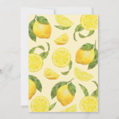 Invitation principale Squeeze Lemon Bridal Show (Dos)