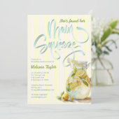 Invitation principale Squeeze Lemon Bridal Show (Debout devant)