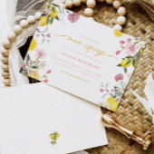 Invitation principale Squeeze Lemon Party