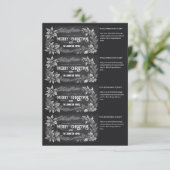 Invitation Printable Christmas Homemade Gift Labels (Debout devant)