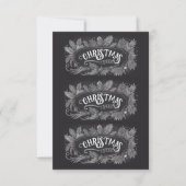Invitation Printable Christmas Year Gift Labels (Devant)