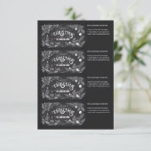 Invitation Printable Homemade Christmas Gift Labels (Debout devant)