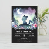 Invitation Printable Sweet Cat Anniversaire (Debout devant)