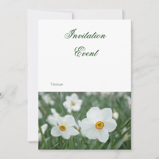 Invitation Printemps (Devant)