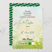 Invitation Printemps convivial (Devant / Derrière)