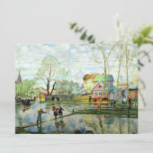 Invitation Printemps de Boris Kustodiev MODÈLE (Debout devant)