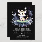 Invitation Printemps de Tigre de Bois (Devant / Derrière)