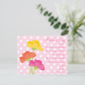 Invitation Printemps en fleurs (Debout devant)