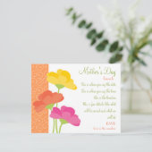 Invitation Printemps en fleurs (Debout devant)