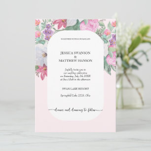 Invitation Printemps été Floral Boho Garden