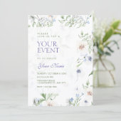 Invitation Printemps floral  (Debout devant)