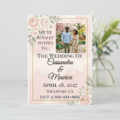 Invitation 🌸 PRINTEMPS — “Jardin Éthéré” (Debout devant)