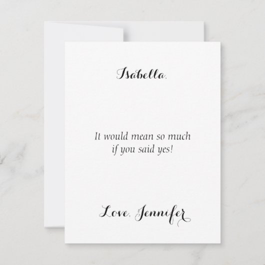 Invitation Prise de parties scintillantes ma robe tandis que (Dos)