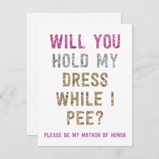 Invitation Prise de parties scintillantes ma robe tandis que (Devant / Derrière)