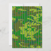 Invitation Prisonnier de guerre Salle d'évasion à thème, fête (Dos)