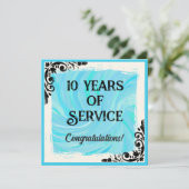 Invitation Prix de reconnaissance de l'anniversaire de l'empl (Debout devant)