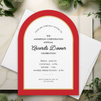 Prix Diner Célébration Arch