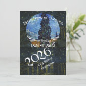 Invitation Produit de fête Possédez votre image personnalisée (Debout devant)