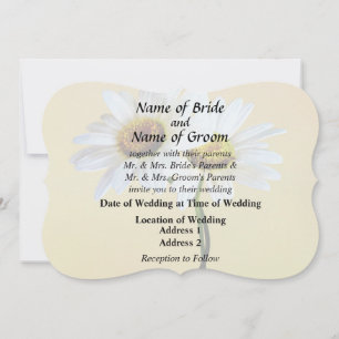 Invitation Produits de mariage Daisies In Love