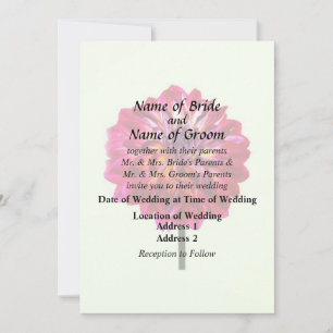 Invitation Produits de mariage Rouge Dahlia Nuancé de Jaune