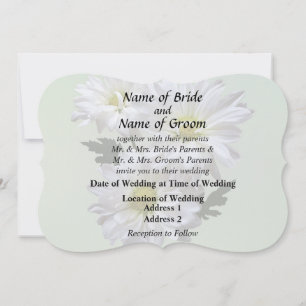 Invitation Produits de mariage Trio Daisy