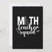 Invitation Prof de maths Prof de maths Squad (Devant)
