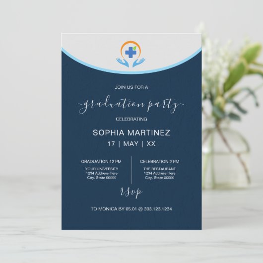 Invitation Professionnel de la santé (Debout devant)