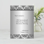 Invitation professionnel, international, réunion d'entreprise (Debout devant)