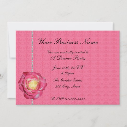 Invitation professionnelle (Devant)