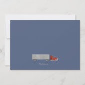 Invitation professionnelle de photo de camionneur (Dos)