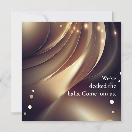 Invitation professionnelle Elegant Corporate Party (Devant)