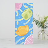 Invitation Profitez du jeu chanceux - Style funky mignon (Debout devant)