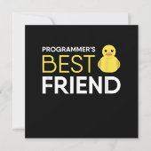 Invitation Programmateurs de débogage de canard en caoutchouc (Devant)