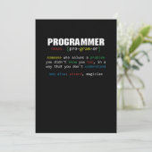 Invitation Programmer Définition Coder Programmation Coding G (Debout devant)