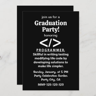 Invitation Programmer Programmer Programmer Programmer Progra
