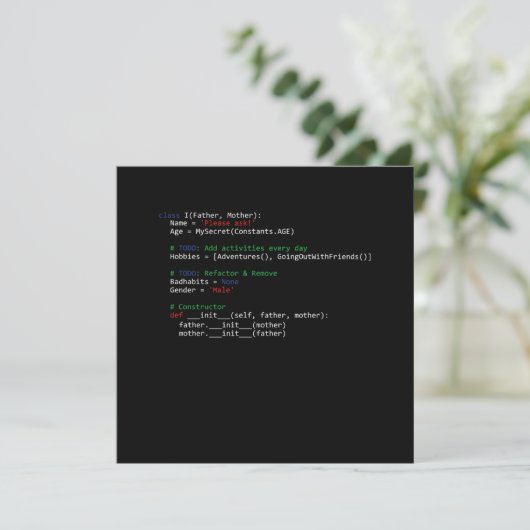 Invitation Programmeur de codage HTML Programmeur Programmati (Debout devant)
