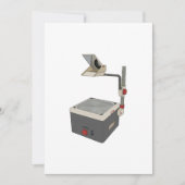 Invitation Projecteur HAP 80s 90s Overhead (Devant)