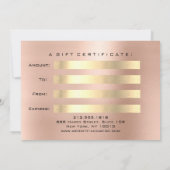 Invitation Prolongation des cils professionnels pour artistes (Dos)