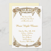 Invitation Prom Night Classic (Devant / Derrière)